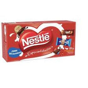 Caixa de Chocolate Nestle
